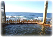 Bath with a panoramic view of the Sea of Japan